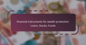 Financial instruments for wealth protection: Loans, Stocks, Funds